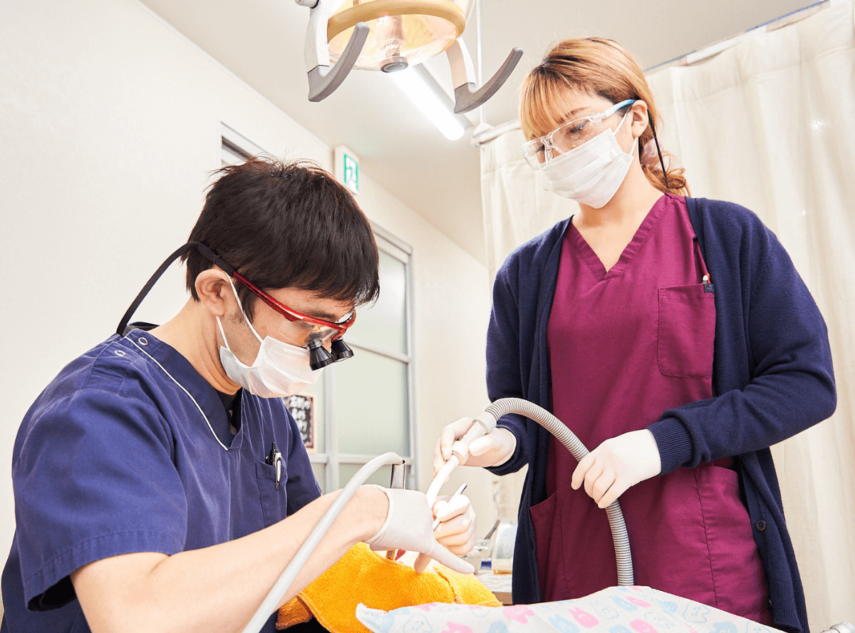 高円寺駅南口徒歩2分の歯医者、高円寺PAL歯科医院の歯周病・短期集中治療