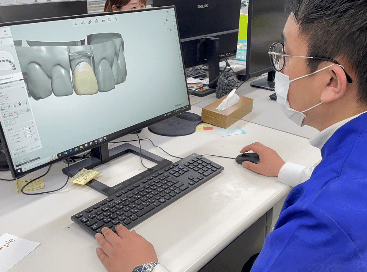 高円寺駅南口徒歩2分の歯医者、高円寺PAL歯科医院のセラミック治療の流れ